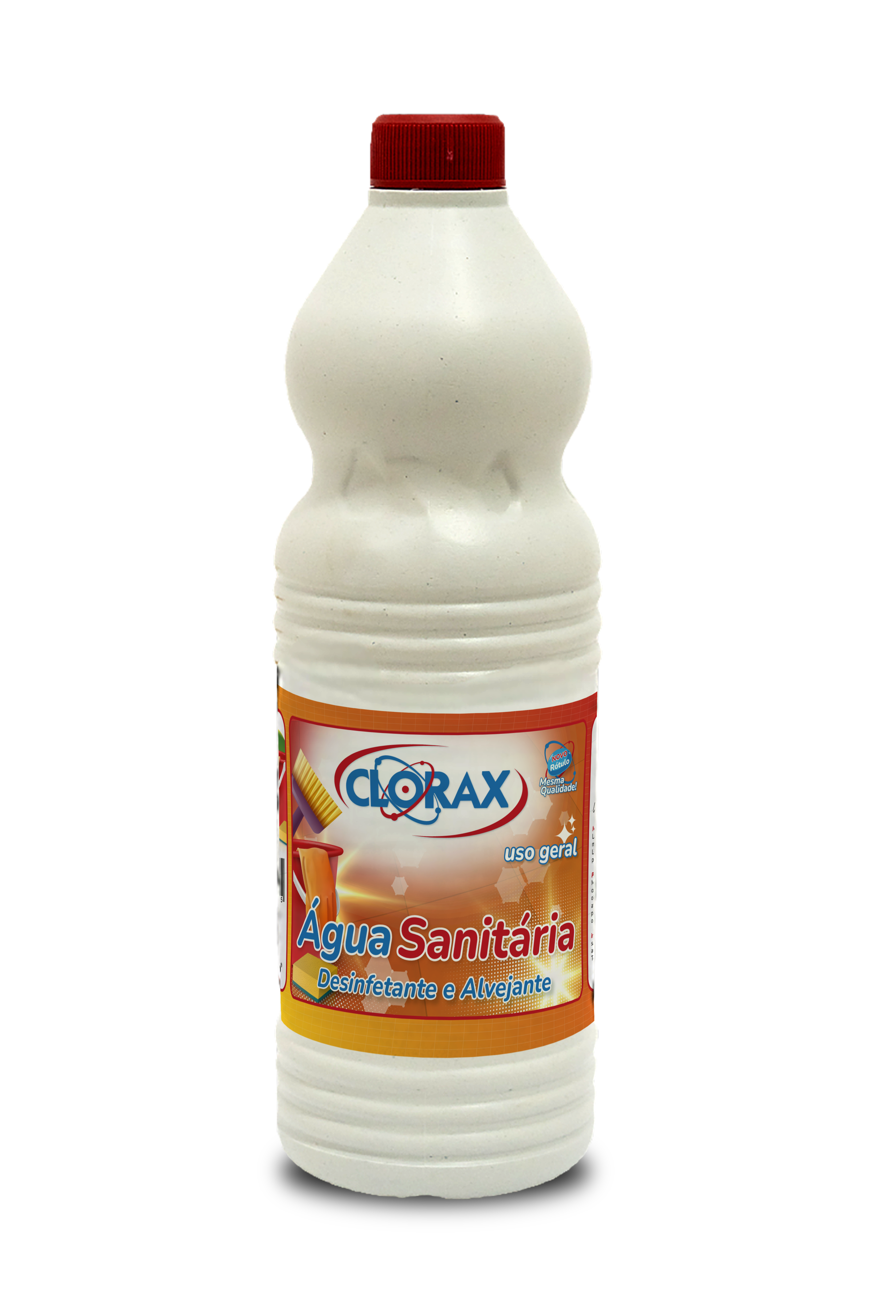 Garrafa de 1L do produto Água Sanitária